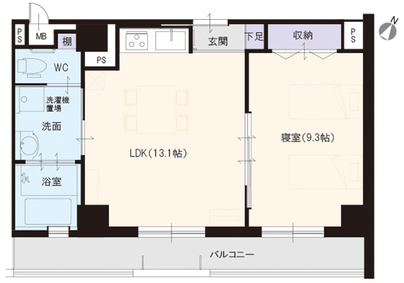 Dタイプ　間取図